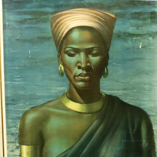 TRETCHIKOFF PRINT  ZULU GIRL
