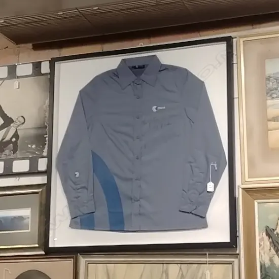 FRAMED SHIRT SIGNED BY WILLIAM SHATNER FROM STAR TREK