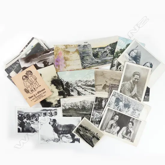 A collection of NZ postcards