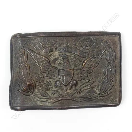 An American Federal sword belt plate