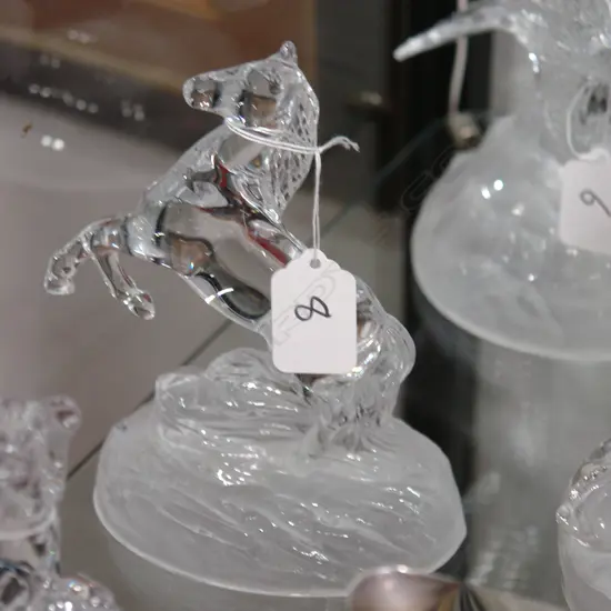 RCD GLASS REARING HORSE