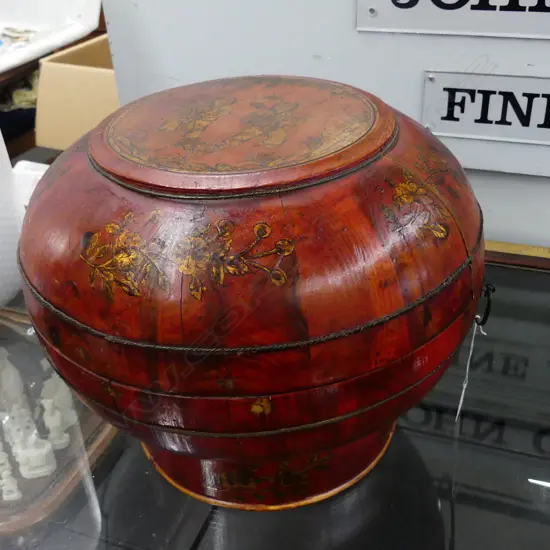 CHINESE LIDDED RICE BOWL