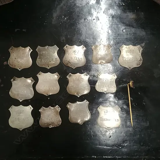 SMALL BAG S/S SHEILDS & TIE PIN