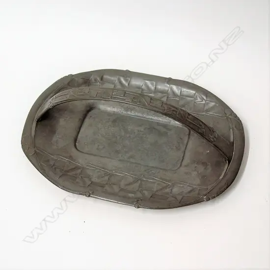 An English Pewter (Tudric) Archibald Knox design pewter dish
