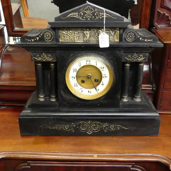 VICT SLATE CLOCK