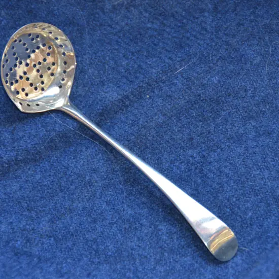 SILVER SUGAR-SIFTER SPOON 1799
