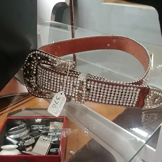 RHINESTONE WESTERN BELT