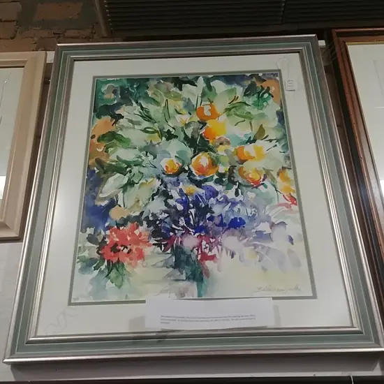 BARBARA VON SIEDA, (GERMANY/NZ) W/C, STILL LIFE