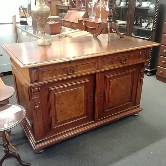 MIXED TIMBERS CONTINENTAL BUR FRONT SIDEBOARD