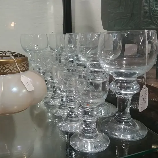 SUITE OF 12 HOLMGAARD GLASSES