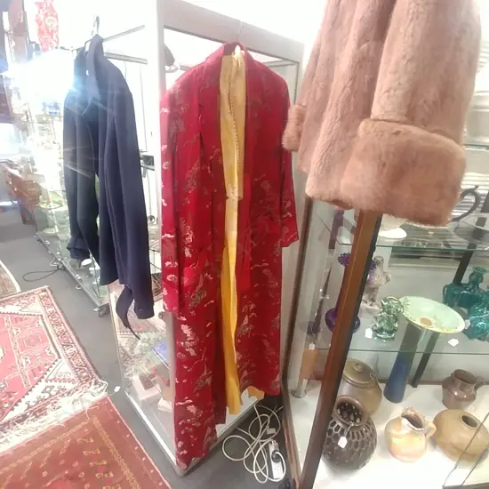 2 CHINESE ART DECO DRESSING GOWNS