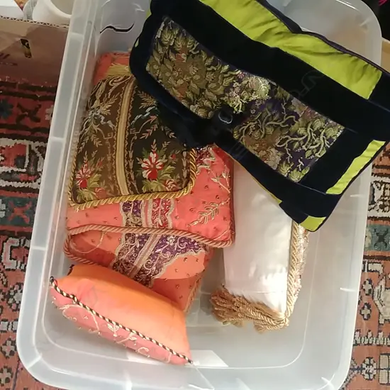 6 DESIGNER CUSHIONS BY KEVIN BERKAHN