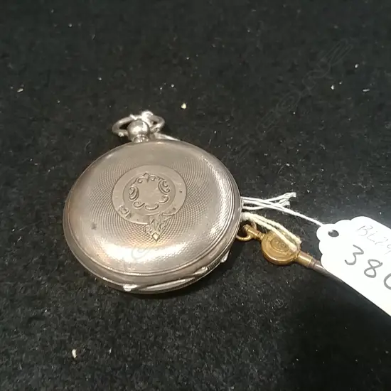 GENTS EARLY 20THC SILVER ROTHERHAMS POCKET WATCH