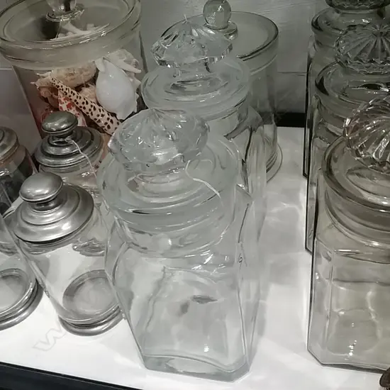 2 LOLLY JARS