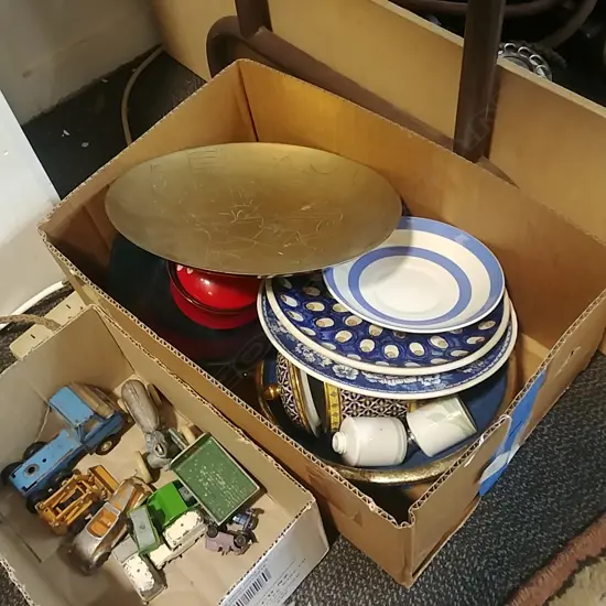 LOT ASST CHINA/BRASS/ETC