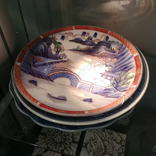 3 CHINESE PLATES