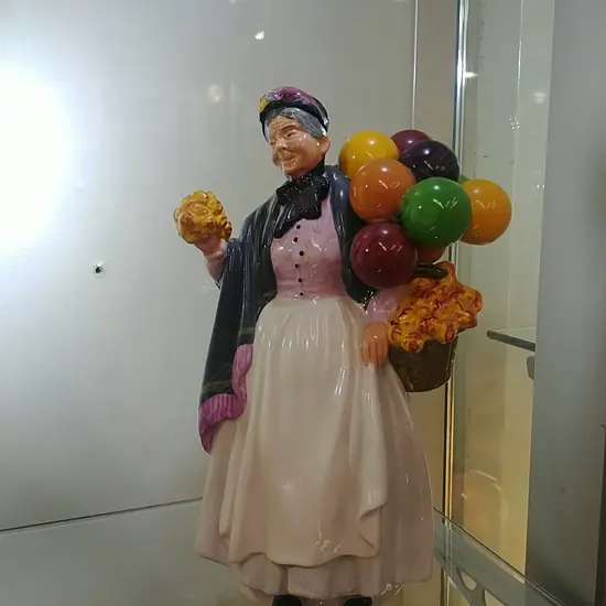 R/DOULTON FIGURE BIDDY PENNY FARTHING