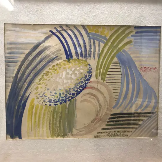 ELLEN KNIGHT (nee McGowan) [ELAM SCHOOL] FOUR FRAMED WORKS