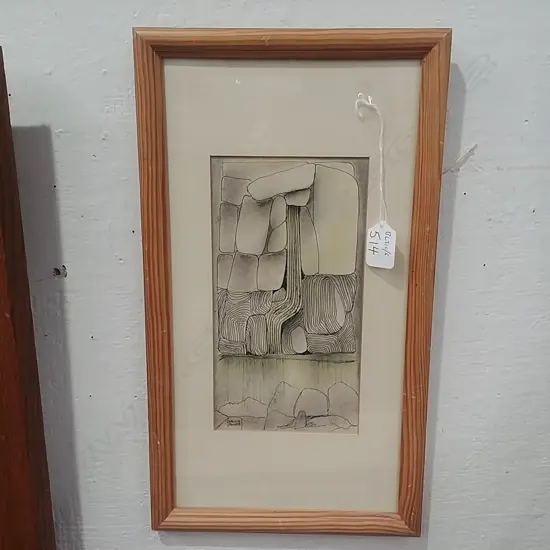 DAVID JONES INK STUDY