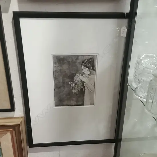 ARTIST UNKNOWN, ETCHING 1/7, 'MY LITTLE ONE'