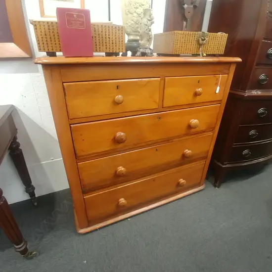 KAURI COLONIAL 5 DRAWER CHEST