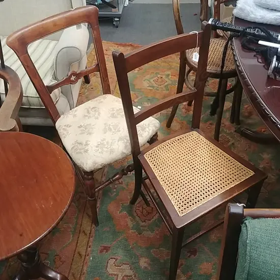 2 19THC SIDE CHAIRS