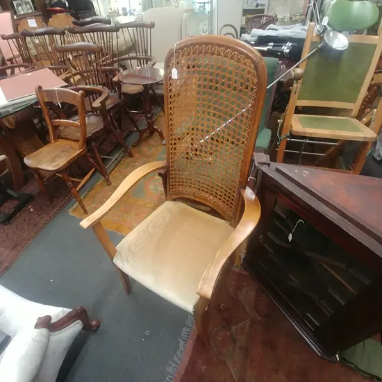 DUTCH HIGHBACKED ARMCHAIR