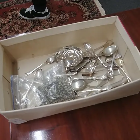 LOT ASST EP SPOONS+SALT SPOONS ETC