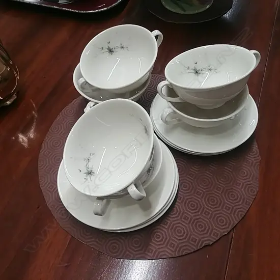 6 RD 'GREENBRIER' SOUP DISHES 