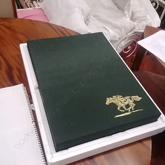 LARGE BOOK TAPESTRY OF TURF