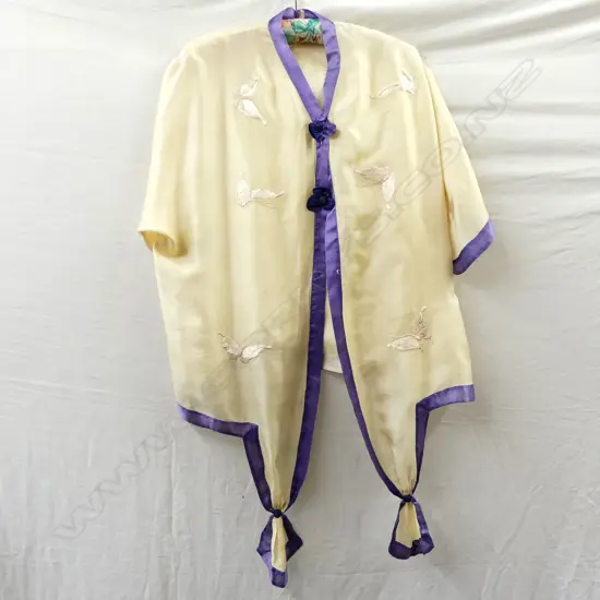 1920 SILK LOUNGING  JACKET