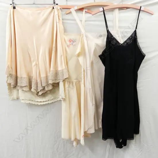 6 ASSORTED 1920 UNDER GARMENTS