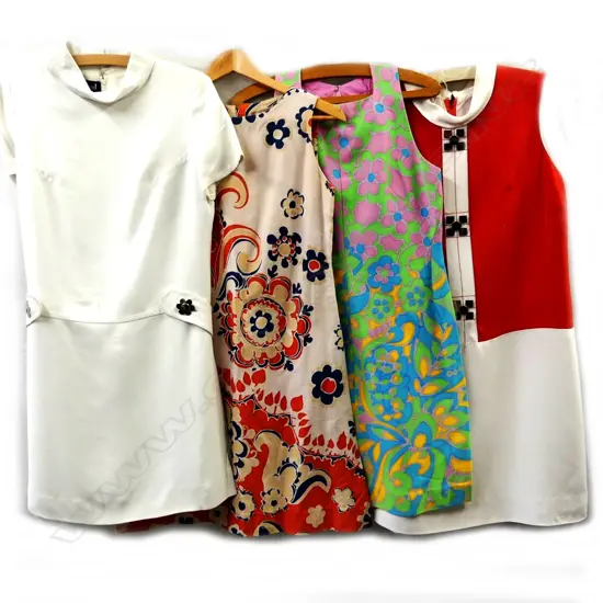 2 MARY QUANT STYLE & 2 FUN DRESSES