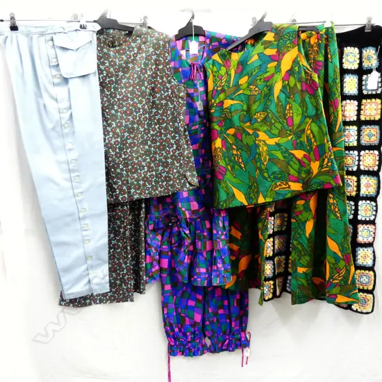 RICH ARRAY OF 1960 CLASSIC GARMENTS 8 ITEMS