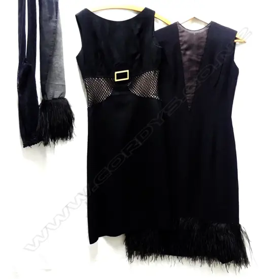 PARIS/LONDON COCKTAIL DRESSES; STOCKINGS