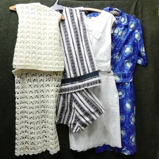 4X SETS OF 2PC  SUMMER OUTFITS 1960