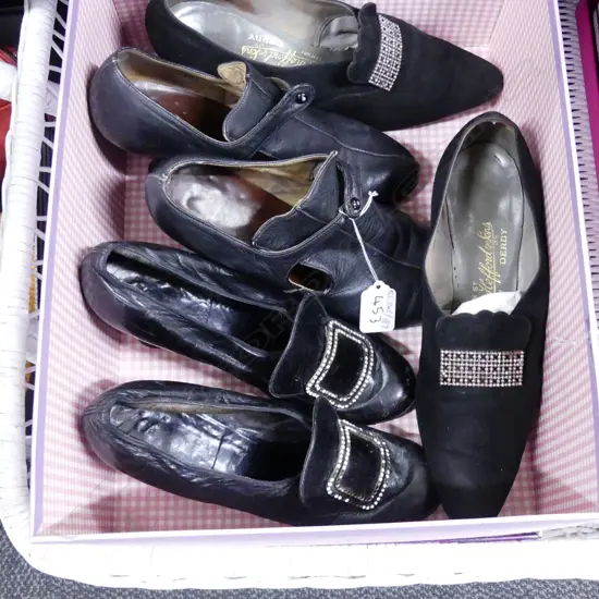 1 PR VICTORIAN ; 2 PR 1920 SHOES