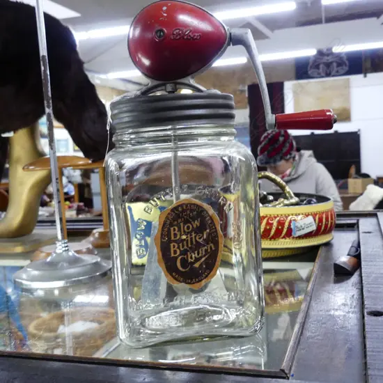 'BLOW' BUTTER CHURN