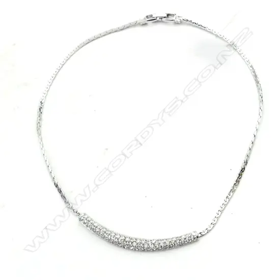 SWAROVSKI NECKLACE +CERTIFICATE 