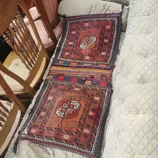 HAND KNOTTED CAMEL BAG