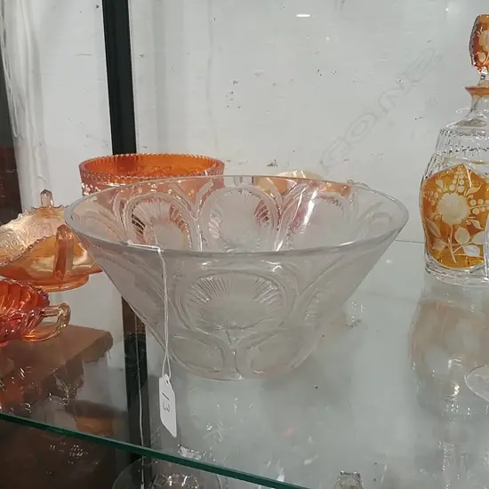 LALIQUE THISTLE BOWL A/F