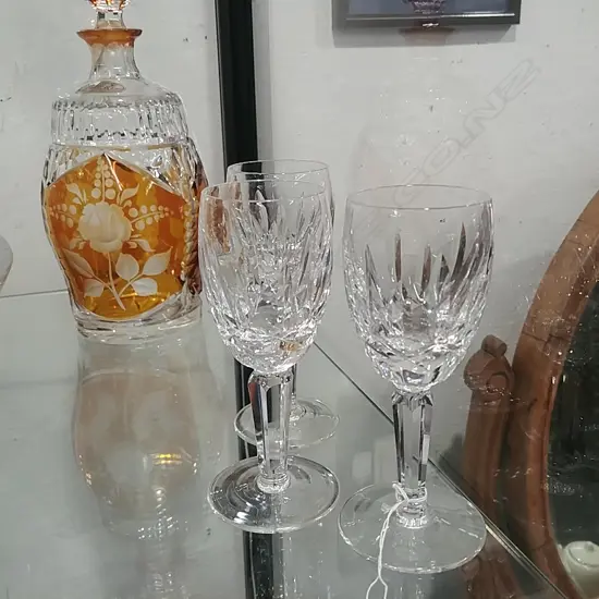 3 WATERFORD GLASSES