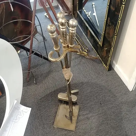 BRASS FIRE IMPLEMENTS