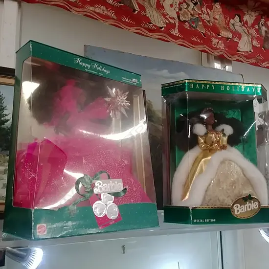 2  BARBIE DOLLS BOXED