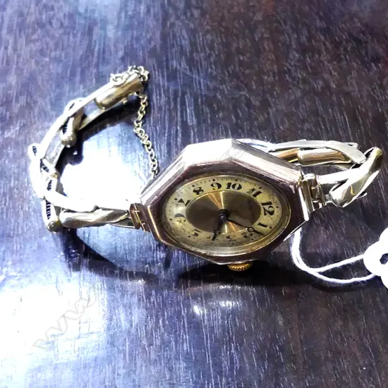 9CT ROSE GOLD LADIES WATCH