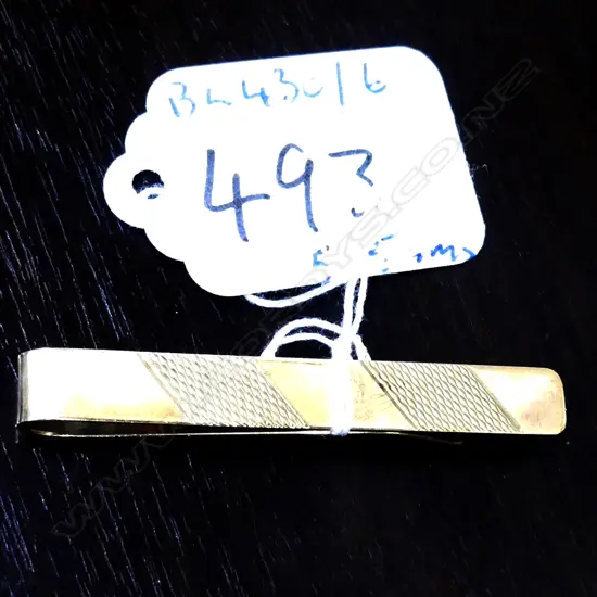 9CT GOLD TIE CLIP 5.5GMS