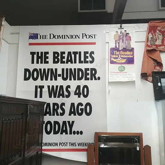2 BEATLES POSTERS