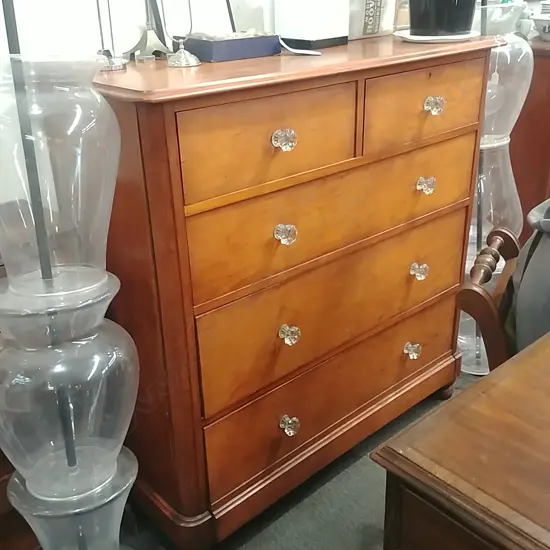 KAURI 5 DRAWER CHEST OF DRAWERS