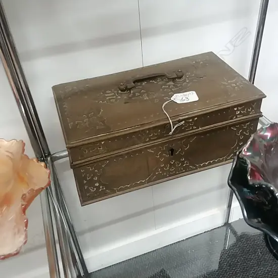 BRASS LOCK BOX