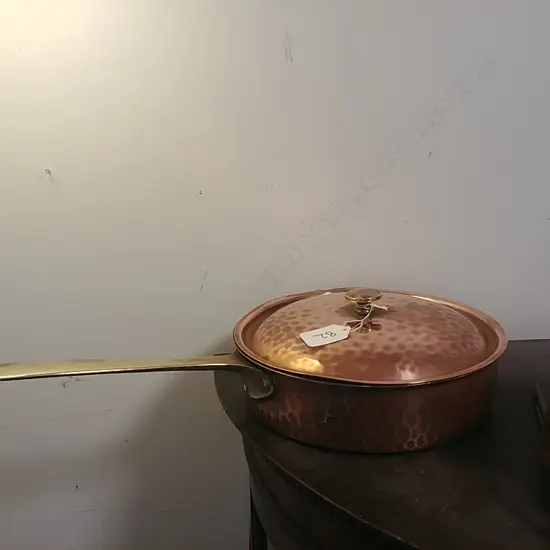 COPPER SAUCEPAN
